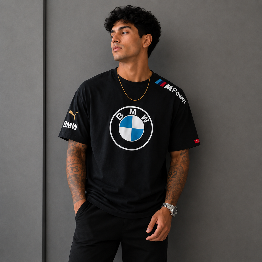 BMW M Power Ultimate Driving Machine Oversized T-Shirt