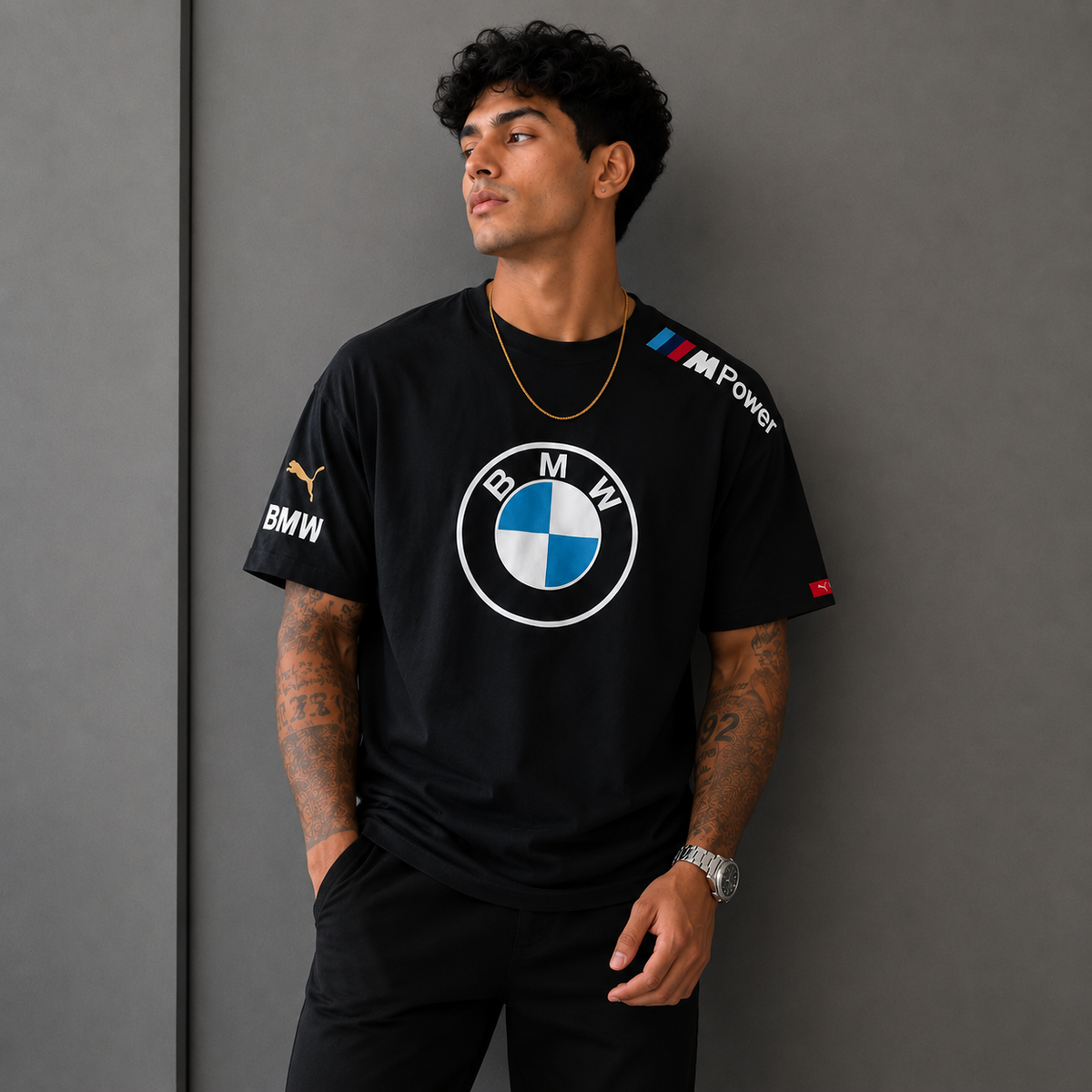 BMW M Power Ultimate Driving Machine Oversized T-Shirt