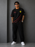 Ferrari Scuderia Racing Stripes Oversized T-Shirt